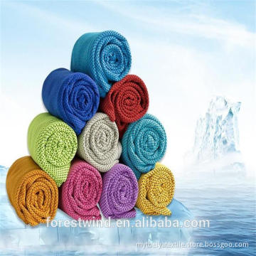 Plastic Tube Cheap Microfiber Cooling Gym Towel